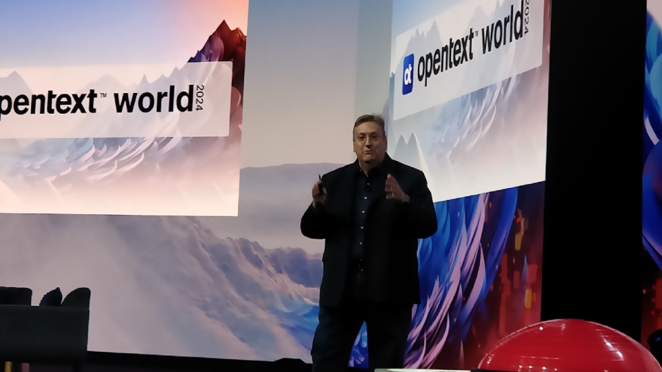 OpenText shows off its big new channel play in Las Vegas