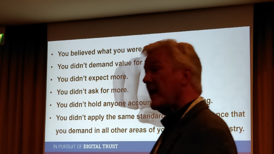 The cyber security industry has ‘failed’, ISACA conference told